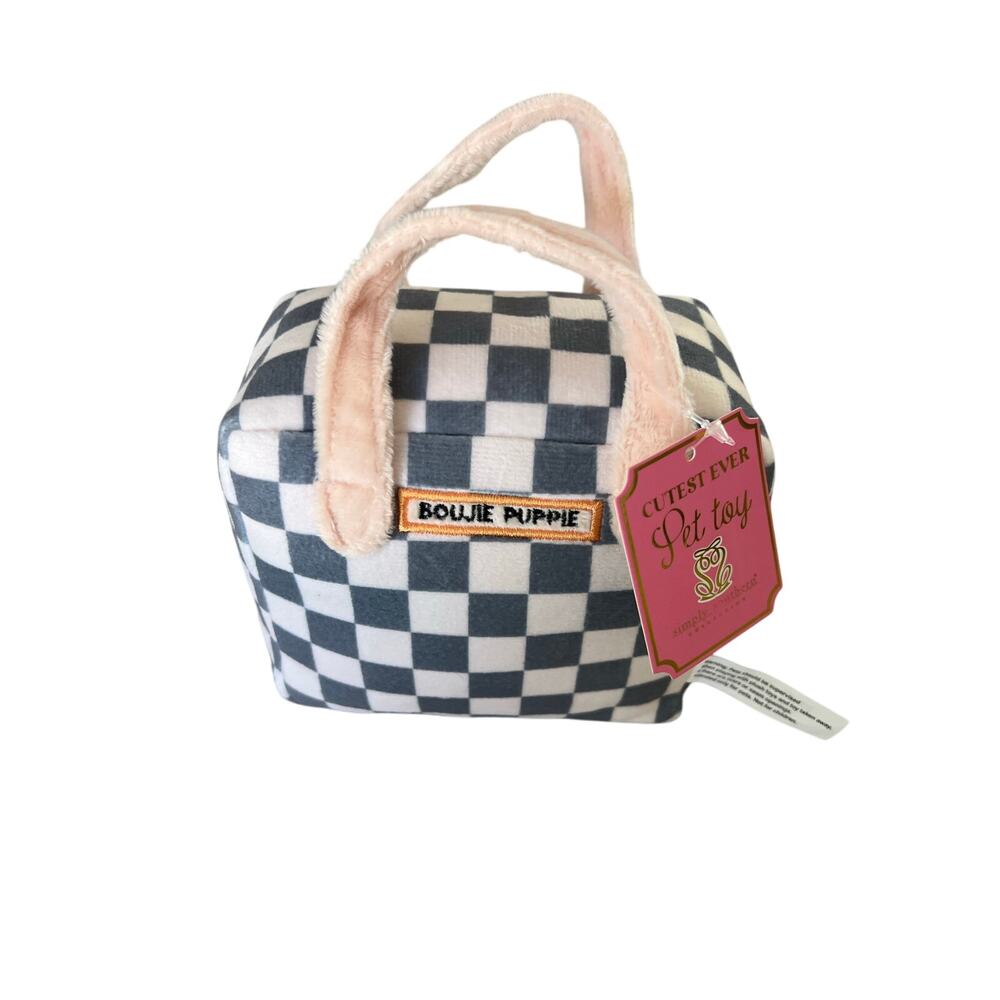 Simply Southern Doggy Purse Squeaky Toy Boujie Puppie Cutest Ever NWT Dogs